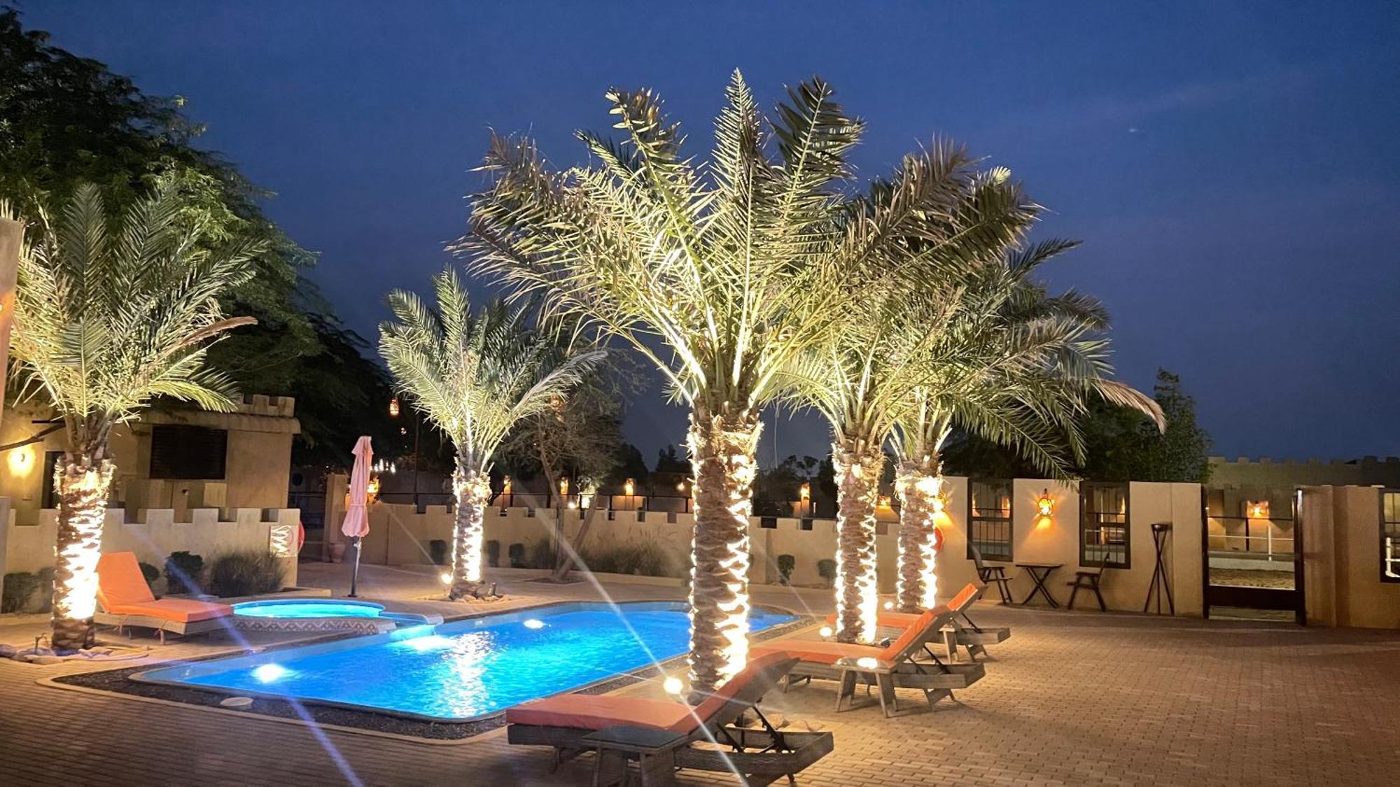 Al Bait Resort With Private Swimming Pools -Hrs Stables Al Hamraniyah Exterior foto